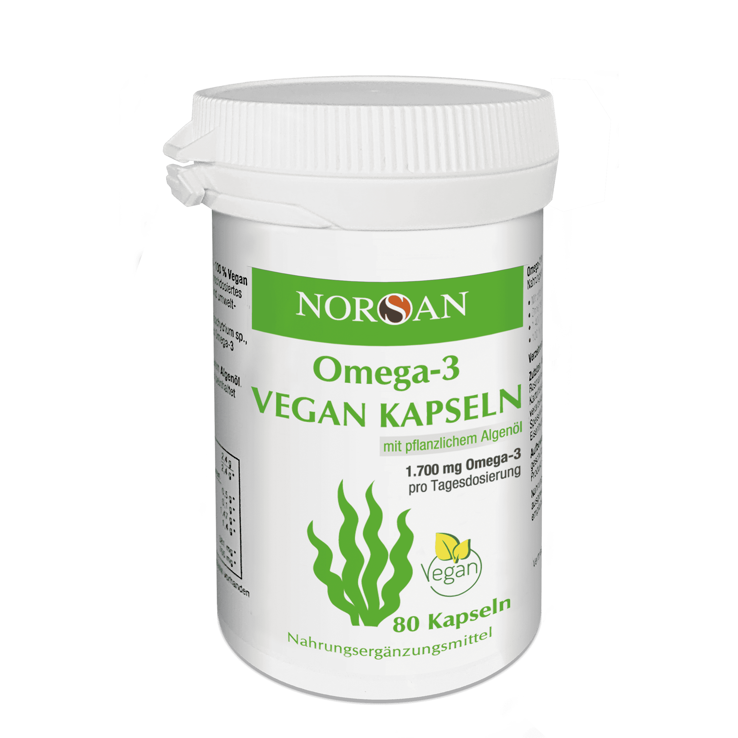 OMEGA-3 VEGAN KAPSELN, 60 Stück