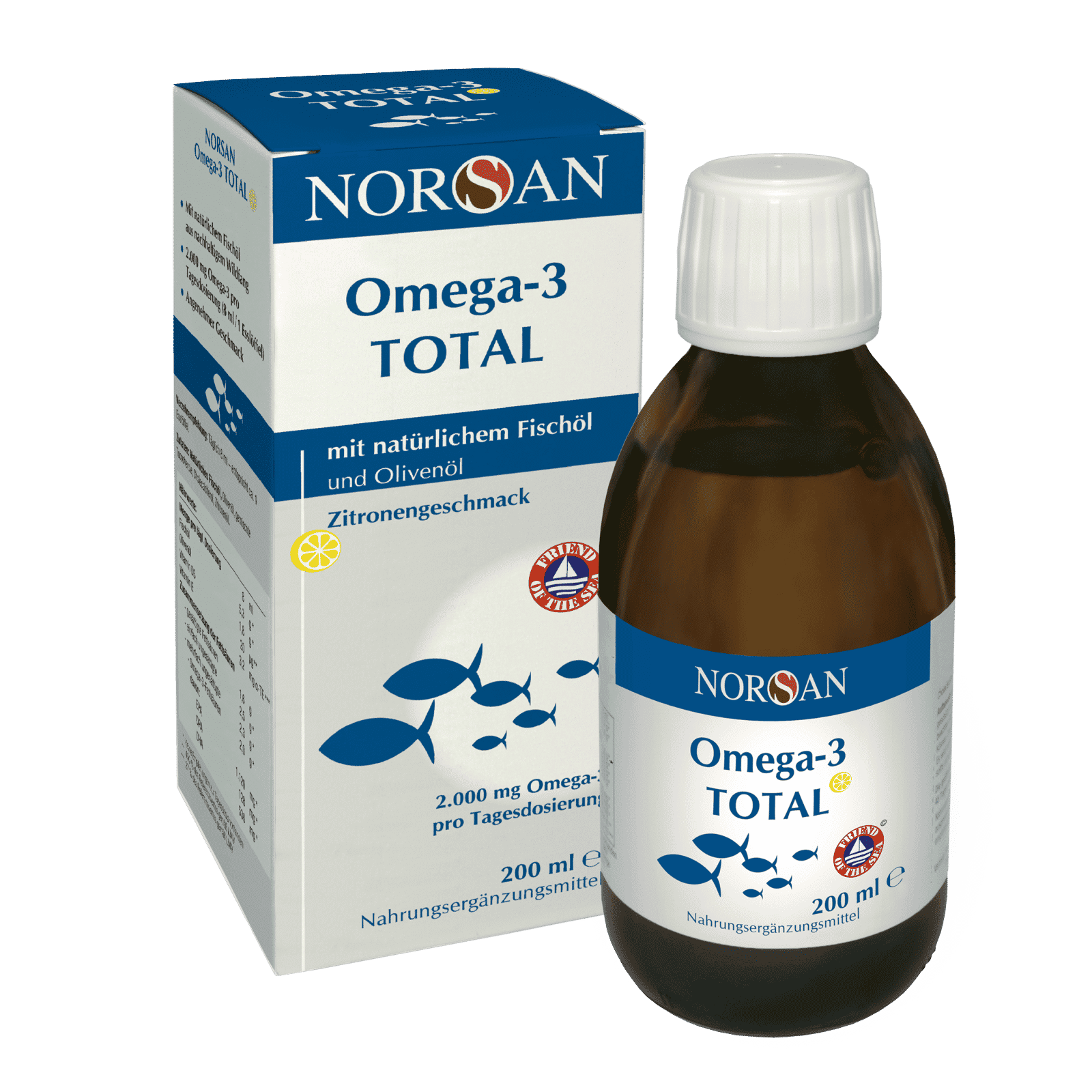 OMEGA-3 TOTAL ZITRONE 200 ml ÖL